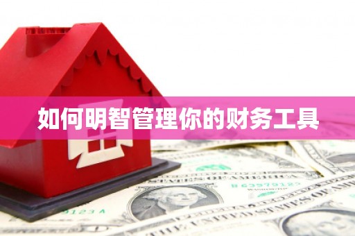 南市如何明智管理你的财务工具