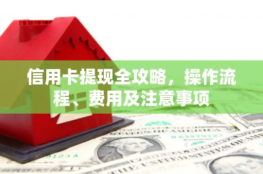 南市信用卡提现全攻略，操作流程、费用及注意事项