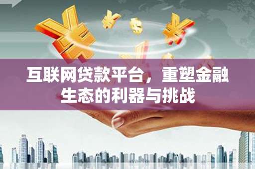 南市互联网贷款平台，重塑金融生态的利器与挑战