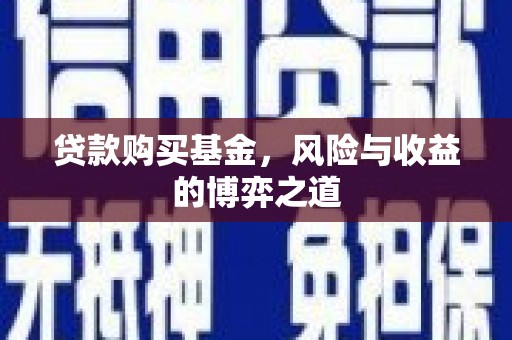 南市贷款购买基金，风险与收益的博弈之道