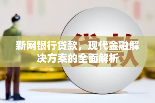 南市新网银行贷款，现代金融解决方案的全面解析