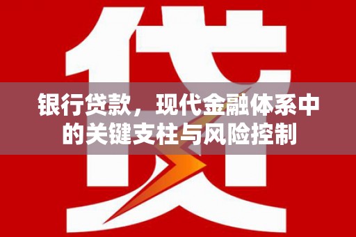 南市银行贷款，现代金融体系中的关键支柱与风险控制