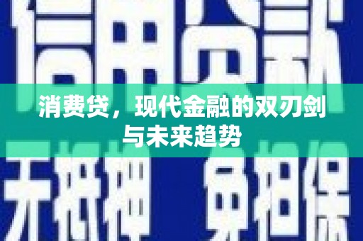 南市消费贷，现代金融的双刃剑与未来趋势