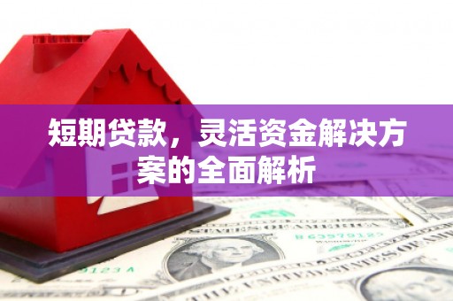南市短期贷款，灵活资金解决方案的全面解析