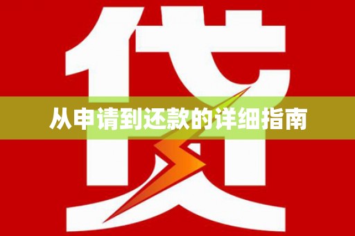 南市从申请到还款的详细指南