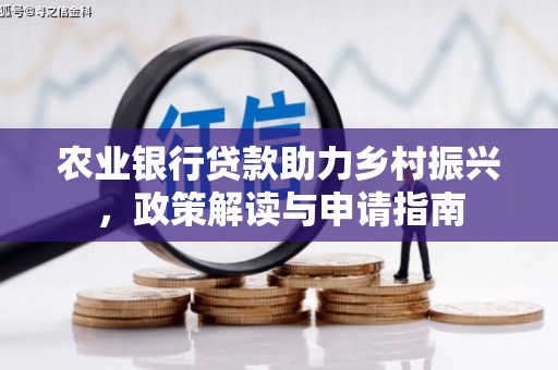 南市农业银行贷款助力乡村振兴，政策解读与申请指南