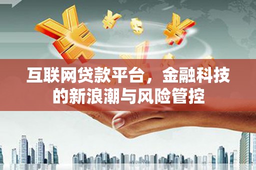 南市互联网贷款平台，金融科技的新浪潮与风险管控