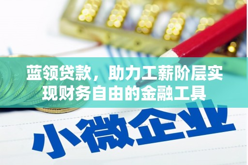 南市蓝领贷款，助力工薪阶层实现财务自由的金融工具