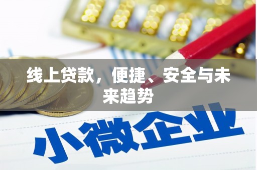 南市线上贷款，便捷、安全与未来趋势